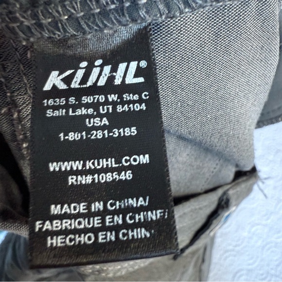 Kuhl Steel Gray Button Accent size 8 - Picture 8 of 12